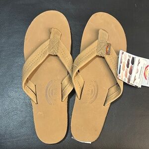 Rainbow Tan Sandals